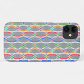 Kleurig geometrisch patroon. Case-Mate iPhone case (Achterkant (horizontaal))