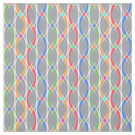 Kleurig geometrisch patroon. stof (Swatch)