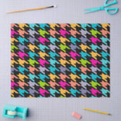 Kleurig geometrisch patroon van de hoeksteen tissuepapier (Craft)