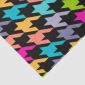 Kleurig geometrisch patroon van de hoeksteen tissuepapier (Detail)