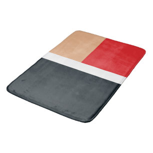 Kleurig geometrisch vormvormpatroon badmat