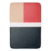 Kleurig geometrisch vormvormpatroon badmat (Voorkant Verticaal)