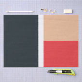 Kleurig geometrisch vormvormpatroon tissuepapier (Craft)