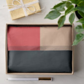 Kleurig geometrisch vormvormpatroon tissuepapier (Geschenk)