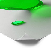 Kleurig glanzend ruitsap poster (Hoek)