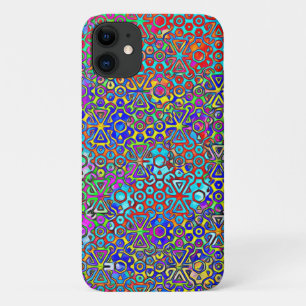 Kleurig Glas in lood ontwerp Case-Mate iPhone Case