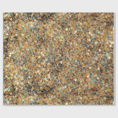 Kleurig glitterpapier voor vulling cadeaupapier (Vlak)