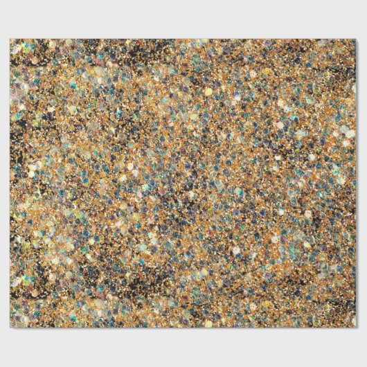 Kleurig glitterpapier voor vulling cadeaupapier (Vlak)
