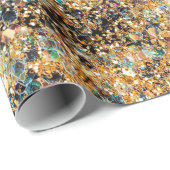 Kleurig glitterpapier voor vulling cadeaupapier (Rol Hoek)