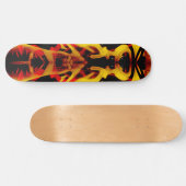Kleurig Graffiti-patroon Persoonlijk Skateboard (Horizontaal)