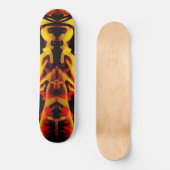 Kleurig Graffiti-patroon Persoonlijk Skateboard (Voorkant)