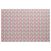 Kleurig hartenpatroon stof (Yard (91,4 cm))