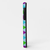 Kleurig, helder, lichtharlequin-geometrisch patroo Case-Mate iPhone case (Achterkant/links)