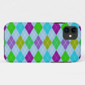 Kleurig, helder, lichtharlequin-geometrisch patroo Case-Mate iPhone case (Achterkant (horizontaal))