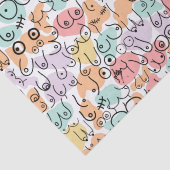 Kleurig heldere verjaardagscatroon tissuepapier (Detail)