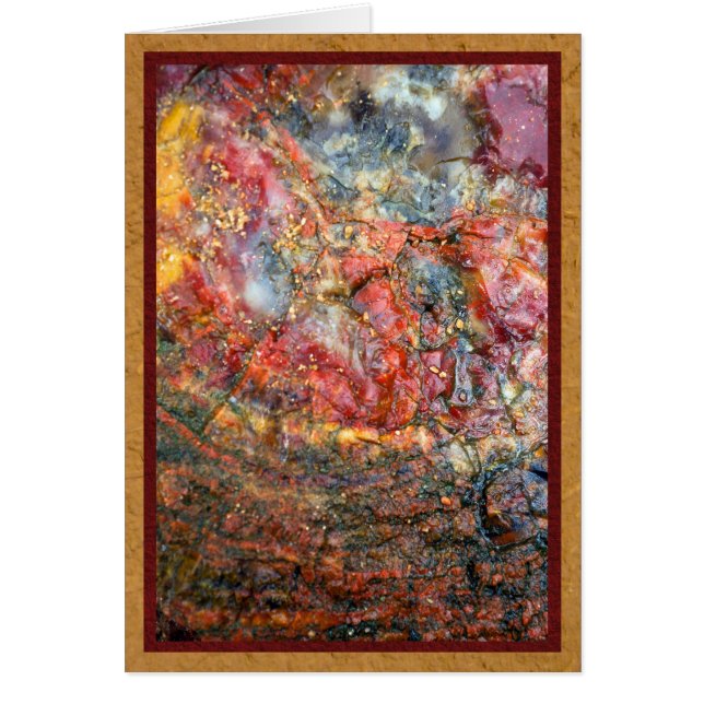 Kleurig hout met petriet (Voorkant)