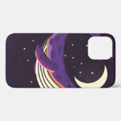 Kleurig illustratieportret van schattige walvis in Case-Mate iPhone case (Achterkant (horizontaal))