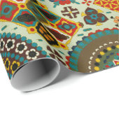 Kleurig Japans patroon Verpakkingspapier Cadeaupapier (Rol Hoek)