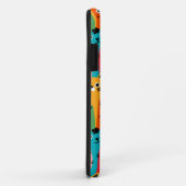 Kleurig kattenpatroon Case-Mate iPhone case (Achterkant/rechts)