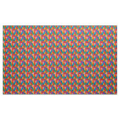 Kleurig kattenpatroon stof (Yard (91,4 cm))