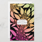 Kleurig laffy Design Soap Wrap Papierblad (Voorkant / Achterkant)