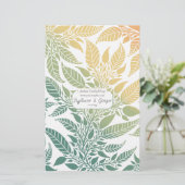 Kleurig laffy Design Soap Wrap Papierblad (Staand voorkant)