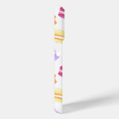 kleurig macaronpatroon Case-Mate iPhone case (Achterkant / Rechts)