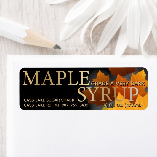 Kleurig mappenblad Kunststof stekelriem klein etik Etiket (Insitu)