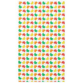 Kleurig mazelbladpatroon tafelkleed (Voorkant)