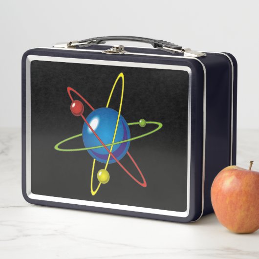 Kleurig model van de Atom (In situ)