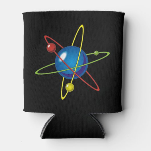 Kleurig model van de Atom Blikjeskoeler (Voorkant)