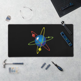 Kleurig model van de Atom Bureaumat