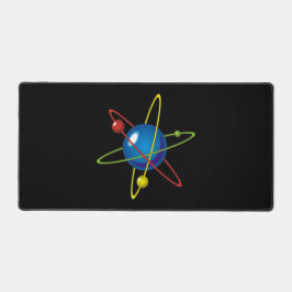 Kleurig model van de Atom Bureaumat