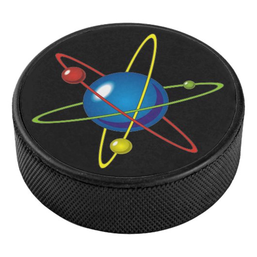 Kleurig model van de Atom Hockey Puck (3/4)
