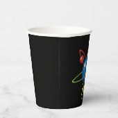 Kleurig model van de Atom Papieren Bekers (Rechts)
