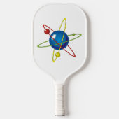 Kleurig model van de Atom Pickleball Paddle (Voorkant)
