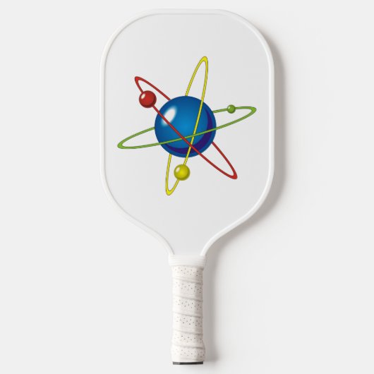 Kleurig model van de Atom Pickleball Paddle (Voorkant)