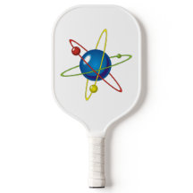 Kleurig model van de Atom Pickleball Paddle