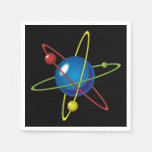 Kleurig model van de Atom Servet (Voorkant)