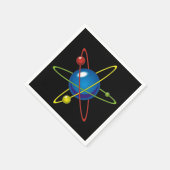 Kleurig model van de Atom Servet (Hoek)