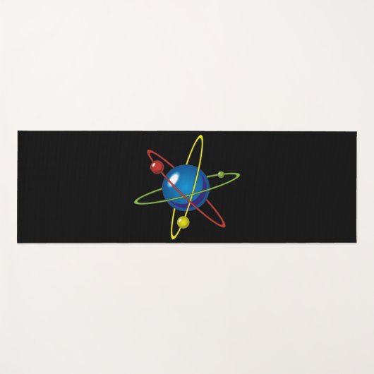 Kleurig model van de Atom Yogamat (Voorkant (horizontaal))