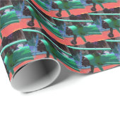 Kleurig modelvlak cadeaupapier (Rol Hoek)