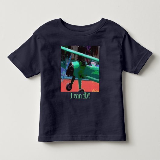 Kleurig modelvlak kinder shirts (Voorkant)
