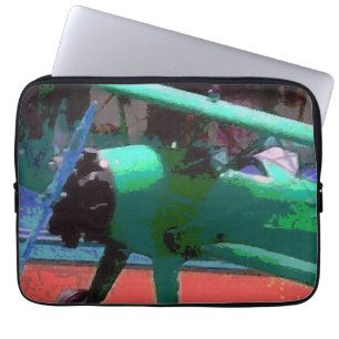 Kleurig modelvlak laptop sleeve