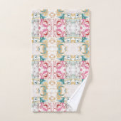 Kleurig modern marmerpatroon bad handdoek (Handdoek)