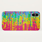 Kleurig mozaïekpatroon Case-Mate iPhone case (Achterkant (horizontaal))