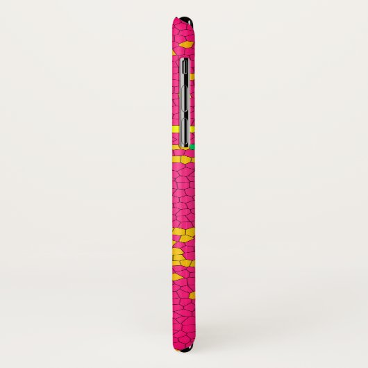 Kleurig mozaïekpatroon Case-Mate iPhone case (Achterkant/links)