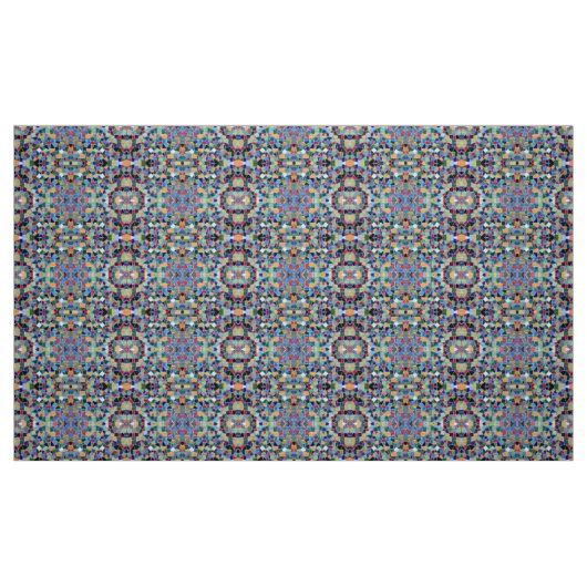 Kleurig mozaïekpatroon stof (Fat Quarter)