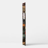 Kleurig  naadloos patroon met florale en Case-Mate iPhone case (Achterkant / Rechts)