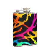 Kleurig neonspleetverfontwerp heupfles (Rechts)